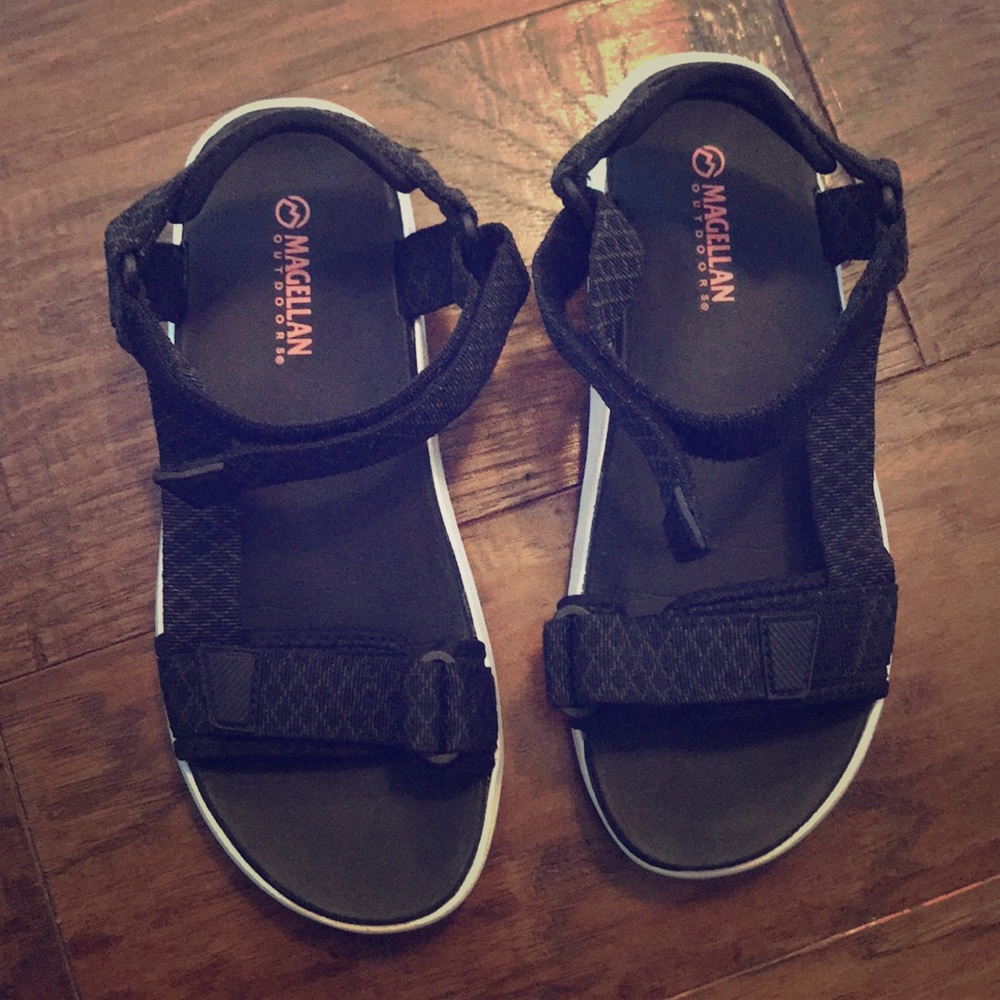 Magellan adjustable strap sandals